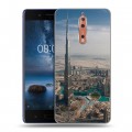 Дизайнерский пластиковый чехол для Nokia 8 дубай