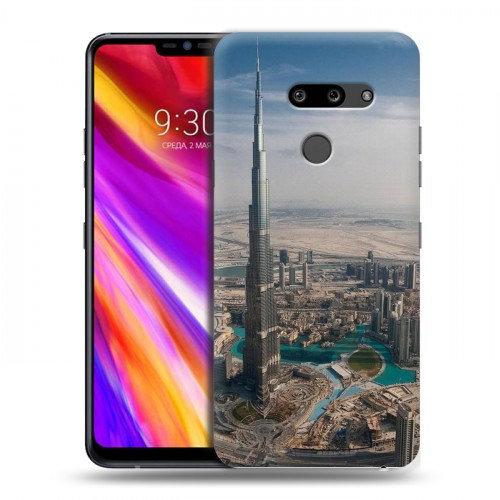 Дизайнерский пластиковый чехол для LG G8 ThinQ дубай