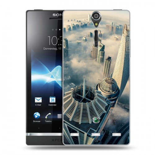 Дизайнерский пластиковый чехол для Sony Xperia S дубай