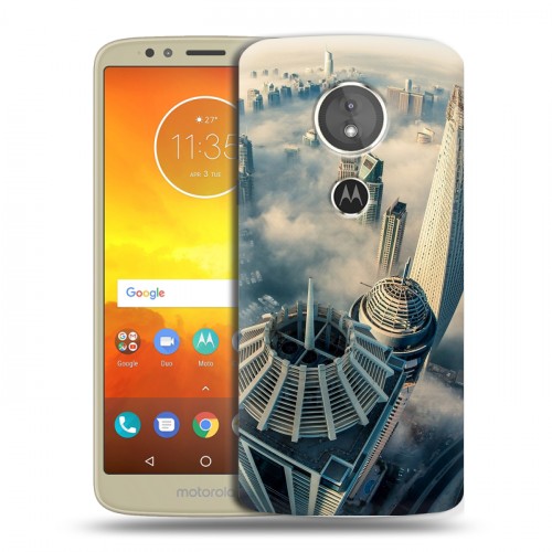 Дизайнерский пластиковый чехол для Motorola Moto E5 дубай