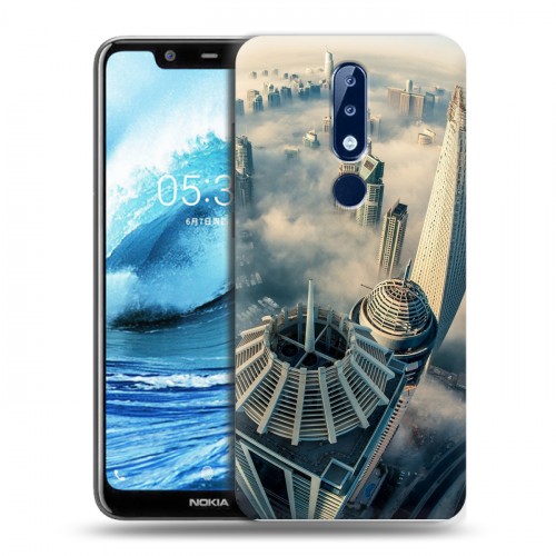 Дизайнерский силиконовый чехол для Nokia 5.1 Plus дубай