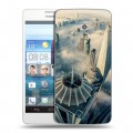 Дизайнерский пластиковый чехол для Huawei Ascend D2 дубай