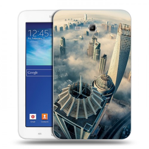 Дизайнерский силиконовый чехол для Samsung Galaxy Tab 3 Lite дубай