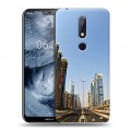 Дизайнерский пластиковый чехол для Nokia 6.1 Plus дубай