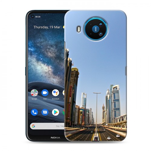 Дизайнерский силиконовый чехол для Nokia 8.3 дубай