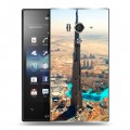 Дизайнерский пластиковый чехол для Sony Xperia acro S дубай