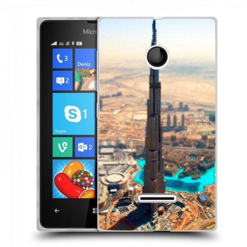 Дизайнерский пластиковый чехол для Microsoft Lumia 435 дубай