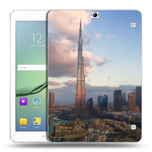 Дизайнерский силиконовый чехол для Samsung Galaxy Tab S2 9.7 дубай