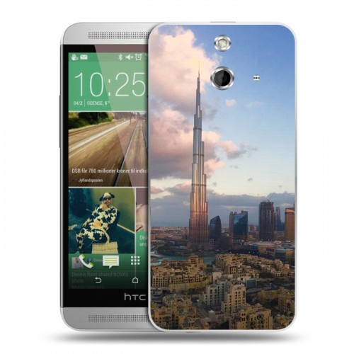 Дизайнерский пластиковый чехол для HTC One E8 дубай