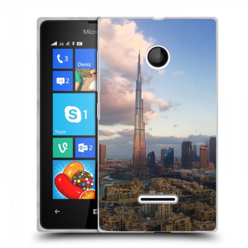 Дизайнерский пластиковый чехол для Microsoft Lumia 435 дубай