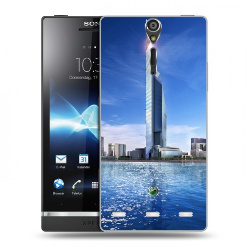 Дизайнерский пластиковый чехол для Sony Xperia S дубай