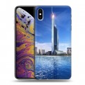 Дизайнерский силиконовый чехол для Iphone Xs Max дубай