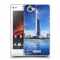 Дизайнерский пластиковый чехол для Sony Xperia L дубай