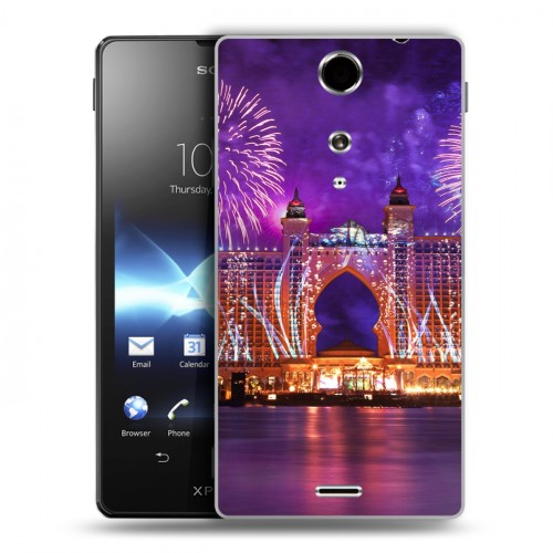 Дизайнерский пластиковый чехол для Sony Xperia TX дубай