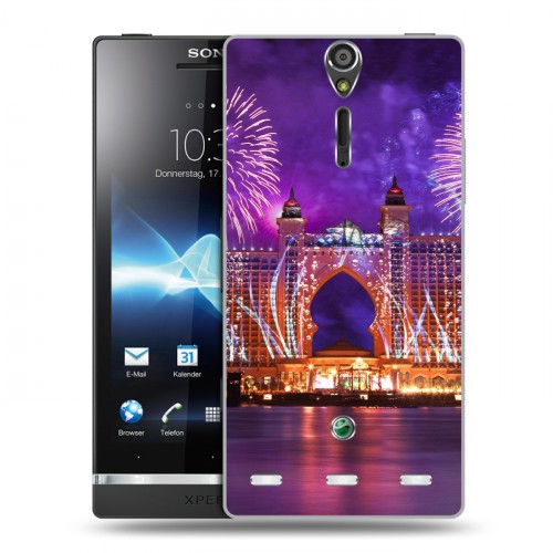 Дизайнерский пластиковый чехол для Sony Xperia S дубай