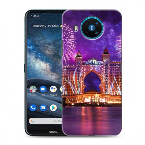 Дизайнерский силиконовый чехол для Nokia 8.3 дубай