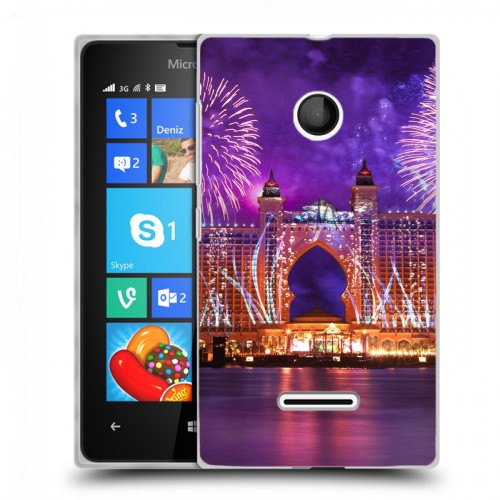 Дизайнерский пластиковый чехол для Microsoft Lumia 435 дубай