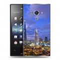 Дизайнерский пластиковый чехол для Sony Xperia acro S дубай