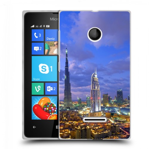 Дизайнерский пластиковый чехол для Microsoft Lumia 435 дубай