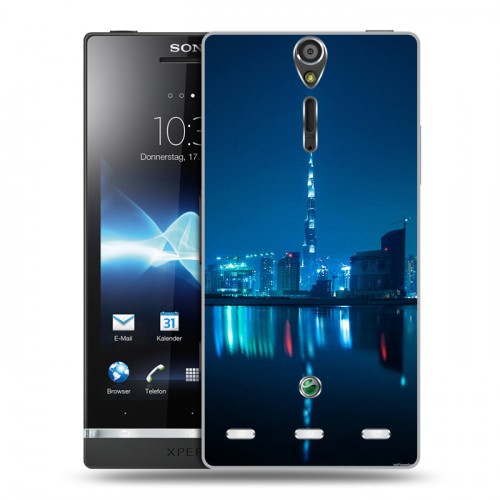 Дизайнерский пластиковый чехол для Sony Xperia S дубай