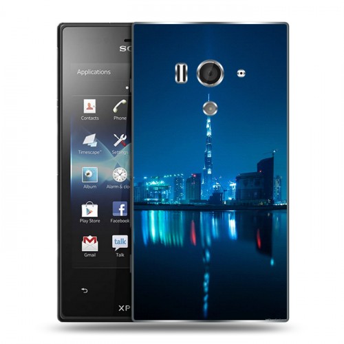 Дизайнерский пластиковый чехол для Sony Xperia acro S дубай