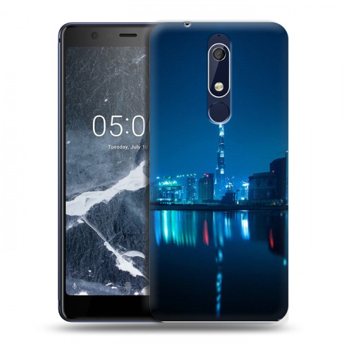 Дизайнерский пластиковый чехол для Nokia 5.1 дубай