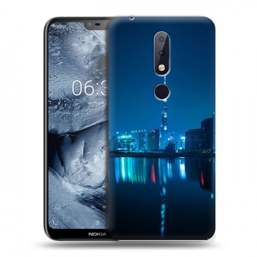 Дизайнерский силиконовый чехол для Nokia 6.1 Plus дубай