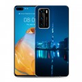 Дизайнерский пластиковый чехол для Huawei P40 дубай