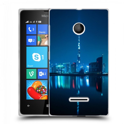 Дизайнерский пластиковый чехол для Microsoft Lumia 435 дубай