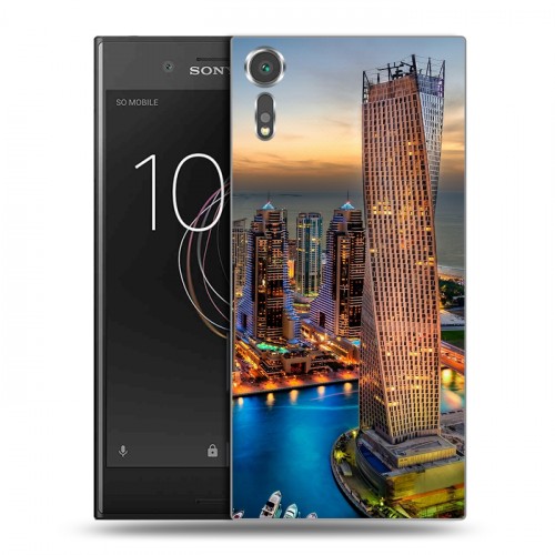 Дизайнерский пластиковый чехол для Sony Xperia XZs дубаи