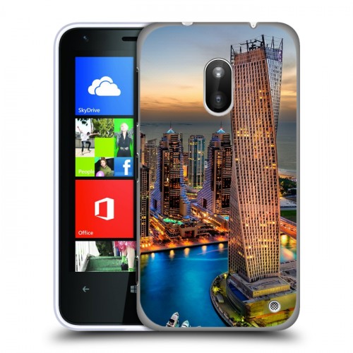 Дизайнерский пластиковый чехол для Nokia Lumia 620 дубаи