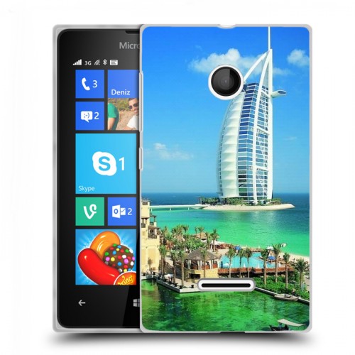 Дизайнерский пластиковый чехол для Microsoft Lumia 435 дубаи