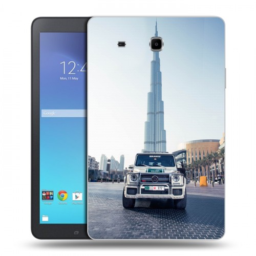 Дизайнерский силиконовый чехол для Samsung Galaxy Tab E 9.6 дубаи