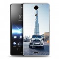 Дизайнерский пластиковый чехол для Sony Xperia TX дубаи