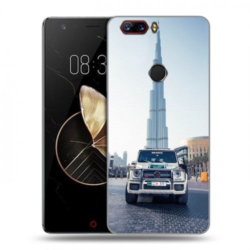 Дизайнерский пластиковый чехол для ZTE Nubia Z17 дубаи