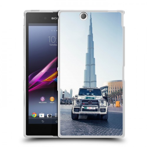 Дизайнерский пластиковый чехол для Sony Xperia Z Ultra  дубаи