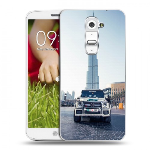 Дизайнерский пластиковый чехол для LG Optimus G2 mini дубаи