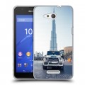 Дизайнерский пластиковый чехол для Sony Xperia E4g дубаи