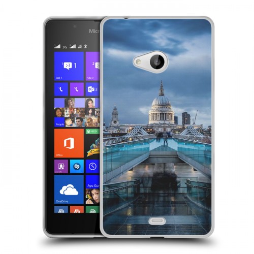 Дизайнерский пластиковый чехол для Microsoft Lumia 540 Лондон