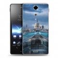 Дизайнерский пластиковый чехол для Sony Xperia TX Лондон