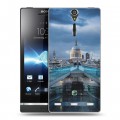 Дизайнерский пластиковый чехол для Sony Xperia S Лондон