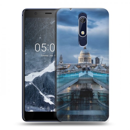 Дизайнерский пластиковый чехол для Nokia 5.1 Лондон