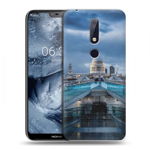 Дизайнерский пластиковый чехол для Nokia 6.1 Plus Лондон