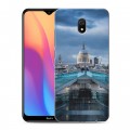 Дизайнерский силиконовый с усиленными углами чехол для Xiaomi RedMi 8A Лондон