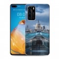 Дизайнерский пластиковый чехол для Huawei P40 Лондон