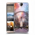 Дизайнерский пластиковый чехол для HTC One E9+ Лондон