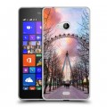 Дизайнерский пластиковый чехол для Microsoft Lumia 540 Лондон