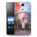 Дизайнерский пластиковый чехол для Sony Xperia TX Лондон