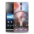 Дизайнерский пластиковый чехол для Sony Xperia S Лондон