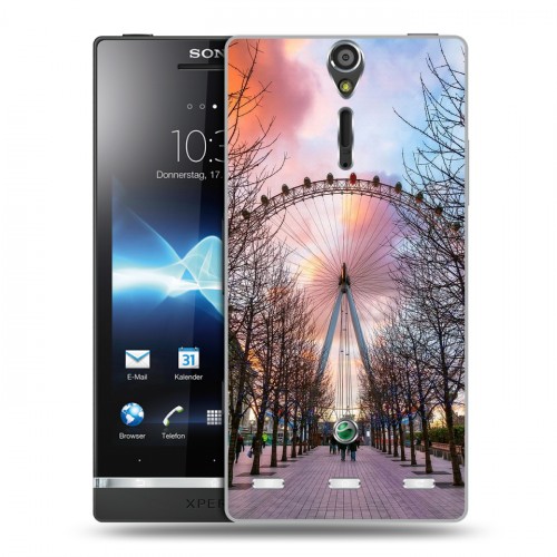 Дизайнерский пластиковый чехол для Sony Xperia S Лондон